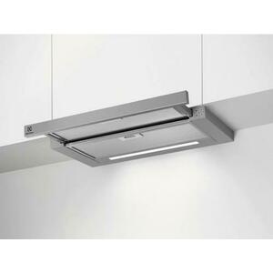 Hota incorporabila telescopica Electrolux LFP416X, 440 mc/h, 60 cm (Argintiu) imagine