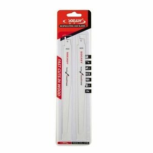 Set 2 lame pentru fierastrau pendular sabie Micul Fermier, 300 x 19 x 1.27 mm, universal imagine