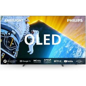 Televizor OLED Philips 195 cm (77inch) 77OLED819/12, Ultra HD 4K, Smart TV, Ambilight, WiFi, CI+ imagine