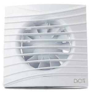 Ventilator baie SILENT 5C Turbo, Clapeta antiretur, Motor Long Life 40000h, Debit 225mc/h, Ø125mm imagine