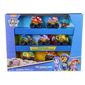 Set 7 vehicule cu figurine Paw Patrol Pup Squad and Roxi imagine