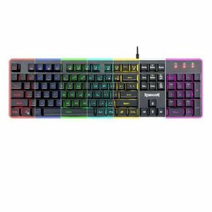 Tastatura Gaming Redragon Dyaus 2, USB, iluminare RGB(Negru) imagine