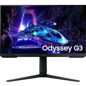 Monitor Gaming Samsung Odyssey G3 32inch LS32DG300EUXEN, Full HD (1920 x 1080), HDMI, DisplayPort, Pivot, 180 Hz, 1 ms (Negru) imagine