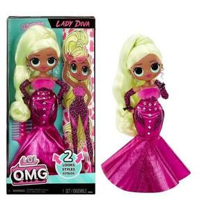 Papusa L.O.L. Surprise! Omg Lady Diva Fashionista cu accesorii imagine