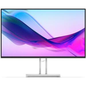 Monitor IPS LED Lenovo 23.8inch L24i-4A, Full HD (1920 x 1080), VGA, HDMI, Boxe, 100 Hz, 1 ms (Alb) imagine