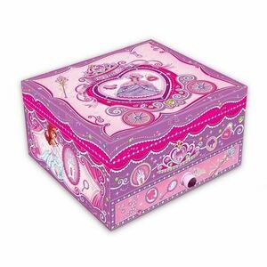 Cutie muzicala pentru fetite Pecoware 170136RS, Carton, Multicolor imagine