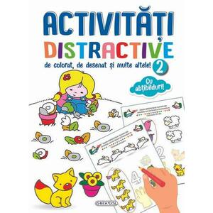 Carte Activitati distractive de colorat, de desenat 2 imagine