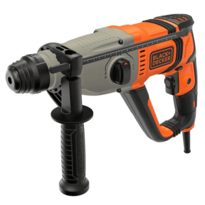 Ciocan rotopercutor Black+Decker BEHS02K-QS, 800 W, 1200 rpm, SDS Plus (Portocaliu/Negru) imagine