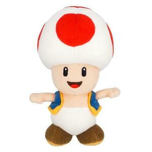 Jucarie de plus Nintendo Together Super Mario Toad, 20 cm imagine