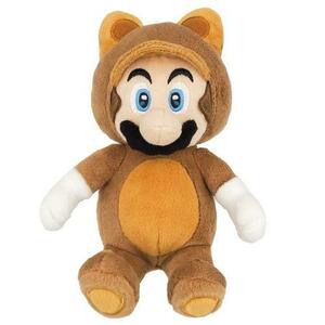 Jucarie de plus Nintendo Together Super Mario Tanooki, 22 cm imagine