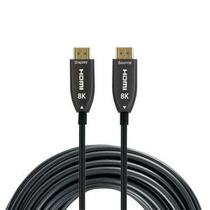 Cablu HDMI prin fibra optica, AOC, V2.1, tata-tata, 8K@60hz, HDCP 2.2, EDID, 10M, Nexio NX-VN-HD66-10M imagine