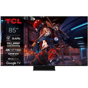 Televizor QLED TCL 216 cm (85inch) 85C745, Ultra HD 4K, Smart TV, WiFi, CI+ imagine