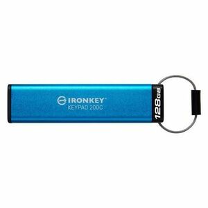 Stick USB Kingston IronKey Keypad 200C, 128GB, USB-C imagine