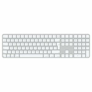 Tastatura Wireless Apple Magic Keyboard (2024), Touch ID, Tastatura Numerica, Layout International (Alb) imagine