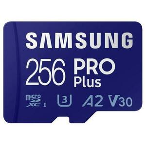 Card memorie Samsung MB-MD256KA/EU PRO Plus, MicroSDXC, 256GB, UHS-I + Adaptor SD imagine