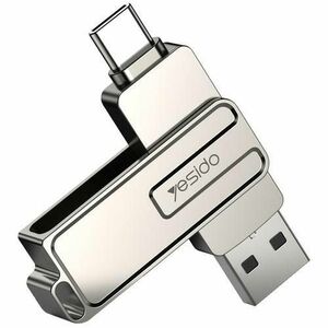 Memorie Externa USB-A - USB-C Yesido FL17, 128Gb imagine