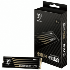 SSD MSI Spatium M480 Pro 2TB PCI Express 4.0 x4 NVMe M.2 2280 imagine