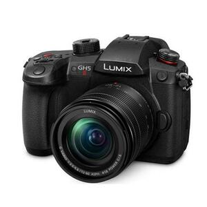 Aparat Foto Mirrorless Panasonic Lumix DC-GH5M2M MFT, 20.3 MP, Bluetooth, WiFi, Filmare 4K, cu obiectiv Lumix G Vario 12-60mm f3.5-5.6 (Negru) imagine