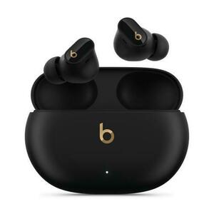 Casti True Wireless Beats Studio Buds+, Bluetooth 5.3, ANC, Waterproof IPX4 (Negru/Auriu) imagine