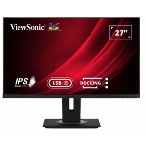 Monitor IPS LED ViewSonic 27inch VG2756-2K, QHD (2560 x 1440), HDMI, DisplayPort, Pivot, Boxe (Negru) imagine