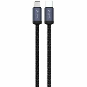 Cablu Devia Gracious Series Type-C la Lightning Fast Charge PD 27W 3A, 1m, Negru imagine