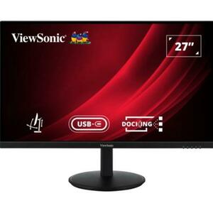 Monitor Gaming IPS LED Viewsonic 27inch VG2709U-2K, QHD (2560 x 1440), HDMI, DisplayPort, Boxe, Pivot (Negru) imagine