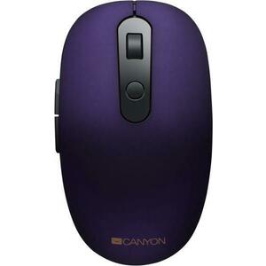 Mouse Wireless Canyon 2 in 1, Bluetooth/USB, 1600 DPI (Violet) imagine