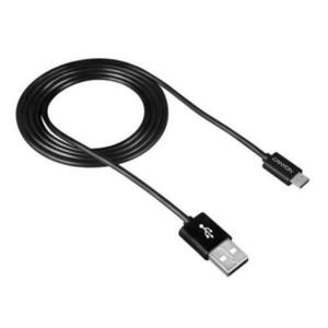 Cablu de date Canyon CNE-USBM1B, USB - MicroUSB, 1m (Negru) imagine