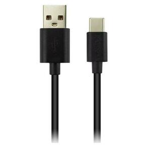 Cablu de date Canyon UC-2, USB Type C, USB 2.0, 2m (Negru) imagine