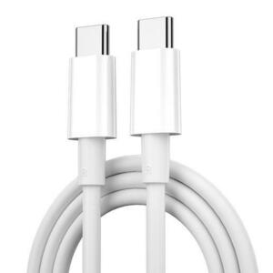 Cablu Date si Incarcare USB-C - USB-C WiWu C008, 100W, 1.2m, Alb imagine