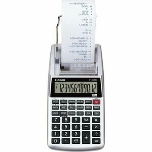 Calculator de birou Canon P1-DTSC, 12 cifre + imprimare (Argintiu) imagine