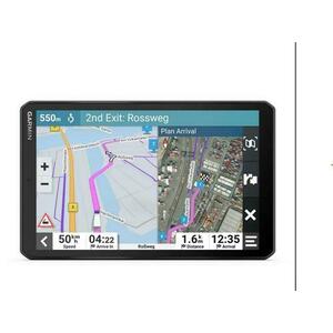 Sistem de navigatie camioane Garmin GPS Dezl LGV 810 ecran 8inch, rezolutie afisaj 1280x800 pixeli, autonomie 2 ore, baterie litiu-ion reincarcabila, suporta card microSD, 32GB stocare interna imagine