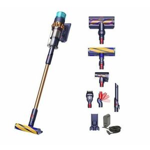 Aspirator vertical fara fir Dyson Gen5 Detect Absolute 447002-01, autonomie 70 de minute, putere aspirare 280 AW, 752 W, 0.77 l (Albastru/Cupru) imagine