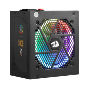 Sursa Redragon RGPS750W, full modulara, iluminare RGB, 80 PLUS Gold, 750W imagine