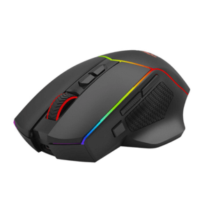 Mouse Gaming Redragon Axe Pro, Bluetooth, Wireless, Wired, iluminare RGB (Negru) imagine