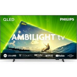 Televizor QLED Philips 165 cm (65inch) 65PUS8209/12, Ultra HD 4K, Smart TV, Ambilight, WiFi, CI+ imagine