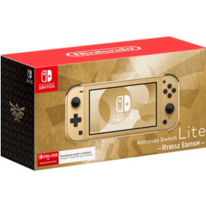 Consola portabila Nintendo Switch Lite Hyrule Edition (Auriu) imagine