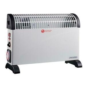 Convector incalzire Mesko MS7741W, 2000 W, 3 trepte putere, Functie ventilator TURBO, Temporizator 24 ore (Alb) imagine