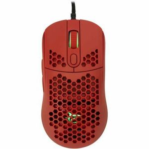 Mouse Gaming cu fir White Shark GALAHAD, 6.400 DPI, 1.000Hz, 66IPS, 20G, Chipset INSTANT A825, Switch-uri HUANO, Butoane Programabile, RGB LED, Cablu braided 1, 8m, Rubber Coating, Rosu imagine