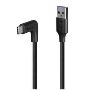 Cablu de date Lindy 32013, USB-A male - USB-C male, 1m (Negru) imagine