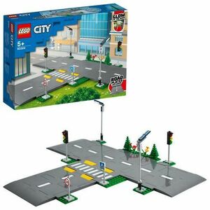 LEGO City Town - Placi de drum 60304, 112 piese imagine