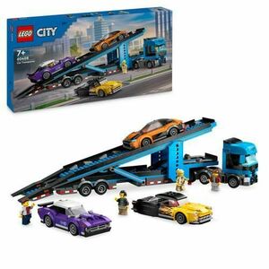 LEGO® City - Camion transportor de masini sport 60408, 998 piese imagine