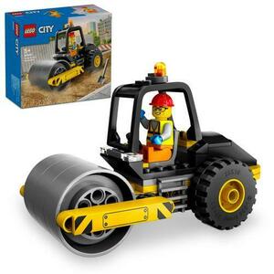 LEGO® City - Cilindru compactor de santier 60401, 78 piese imagine