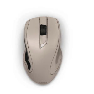 Mouse HAMA MW-900 V2, Wireless, Laser (Bej) imagine