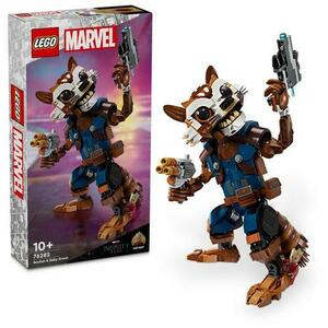 LEGO® Marvel - Rocket si bebelusul Groot 76282, 566 piese imagine