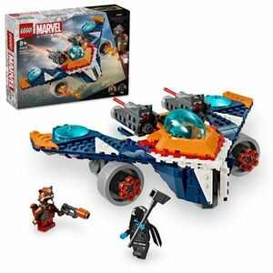 LEGO® Marvel - Avionul de lupta al lui Rocket vs Ronan 76278, 290 piese imagine