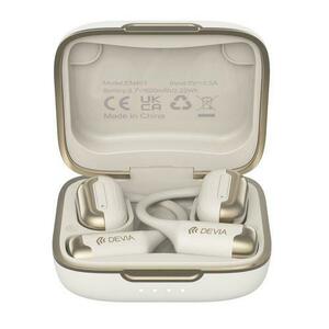 Casti Bluetooth Devia Open-Ear OWS Pro1 (Bej) imagine