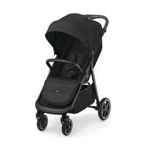 Carucior pentru copii KinderKraft Route, Textil/Aluminiu, greutate maxima suportata de 22kg, Negru imagine