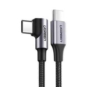 Cablu de date Ugreen US255, USB Type C - USB Type C, 60W, 20V, 3A, 2 m, Negru imagine