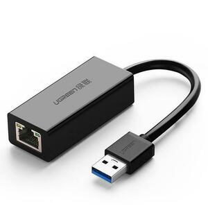 Adaptor Ugreen CR111, USB la RJ45, Gigabit Ethernet (Negru) imagine